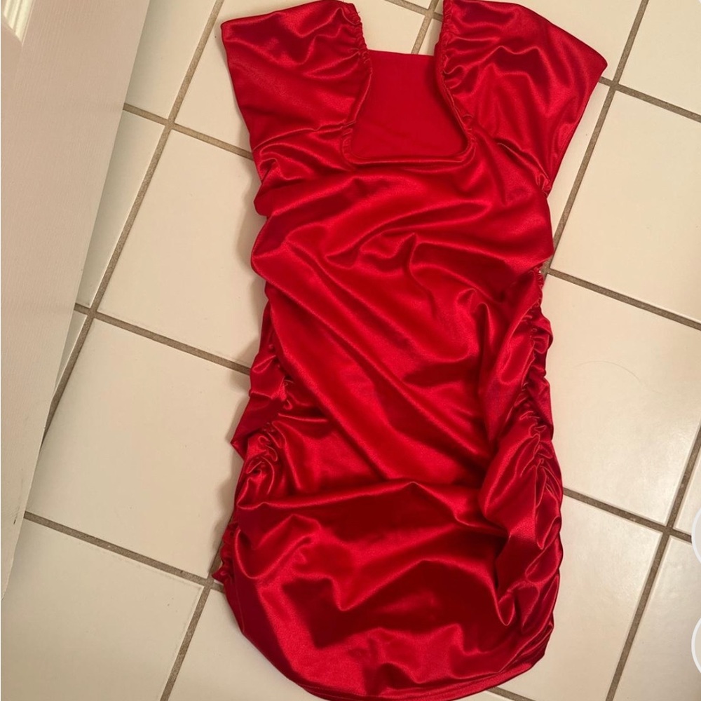 Red dress